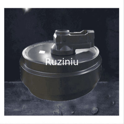 Peças do material rodante da escavadeira PC78/PC75 Conjunto da roda guia 12288091
