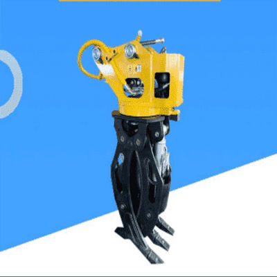 Peças sobressalentes de escavadeira Sany Hidráulico Rotary Wood Grabber para escavadeira de 7 toneladas