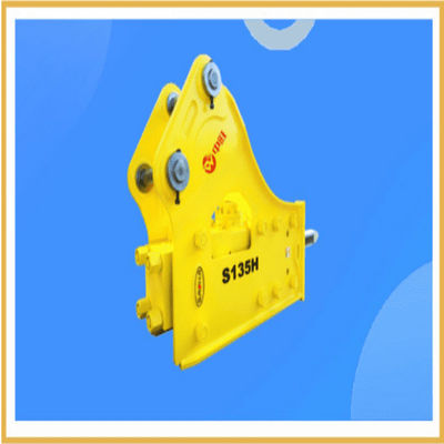 135 tipo triangular mordido de Rod Hydraulic Crushing Hammer SYB80 para SY195/205/SY215