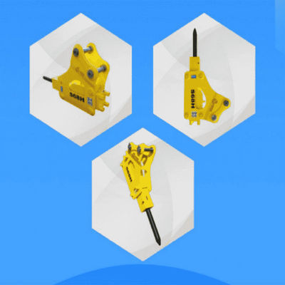 SYB40 máquina escavadora Spare Parts Hydraulic que esmaga o martelo para SY55/60