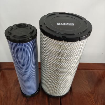 Conjunto de filtro de ar de escavadeira de rodas SW155 60222812 / 60222811
