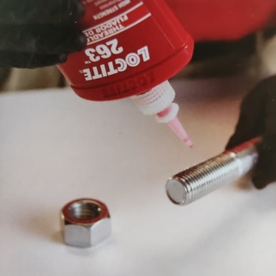 Agente de grande resistência do travamento de parafuso de Threadlocker do Loctite 263 de Henkel