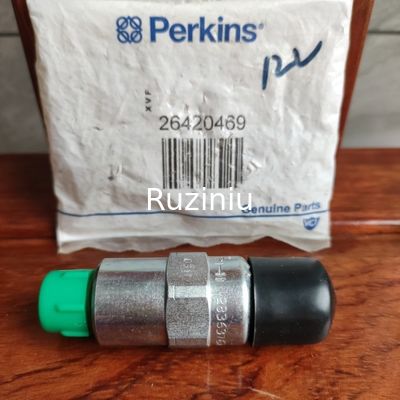 C4.4 Perkins Engine Parts 26420469 válvula de solenoide Delphi de 28363769 Flameout 12V