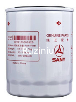 Filtro de Óleo SANY 60176476P/GLQ008464081, 160605020027A, 160699000144A