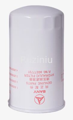 SANY Filtro de Retorno de Óleo 60235351, 60114999, 60082693/GLQ006280156, 60101256/GLQ008383324
